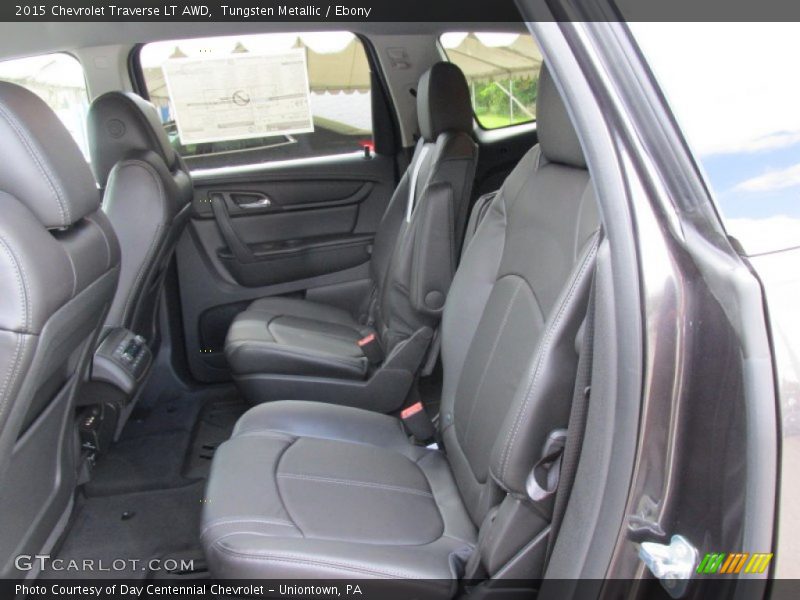 Tungsten Metallic / Ebony 2015 Chevrolet Traverse LT AWD