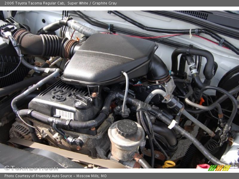 Super White / Graphite Gray 2006 Toyota Tacoma Regular Cab