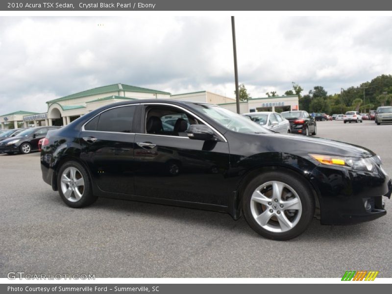 Crystal Black Pearl / Ebony 2010 Acura TSX Sedan