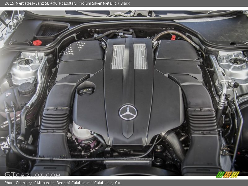  2015 SL 400 Roadster Engine - 3.0 Liter biturbo DOHC 24-Valve VVT V6