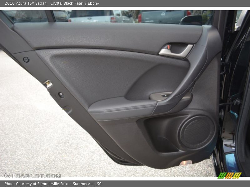 Crystal Black Pearl / Ebony 2010 Acura TSX Sedan