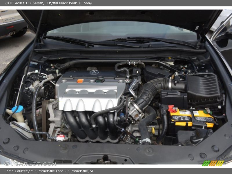 Crystal Black Pearl / Ebony 2010 Acura TSX Sedan