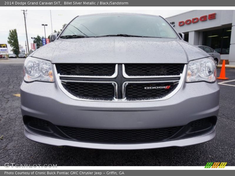 Billet Silver Metallic / Black/Sandstorm 2014 Dodge Grand Caravan SXT
