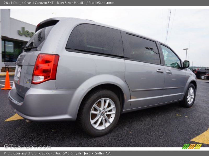 Billet Silver Metallic / Black/Sandstorm 2014 Dodge Grand Caravan SXT