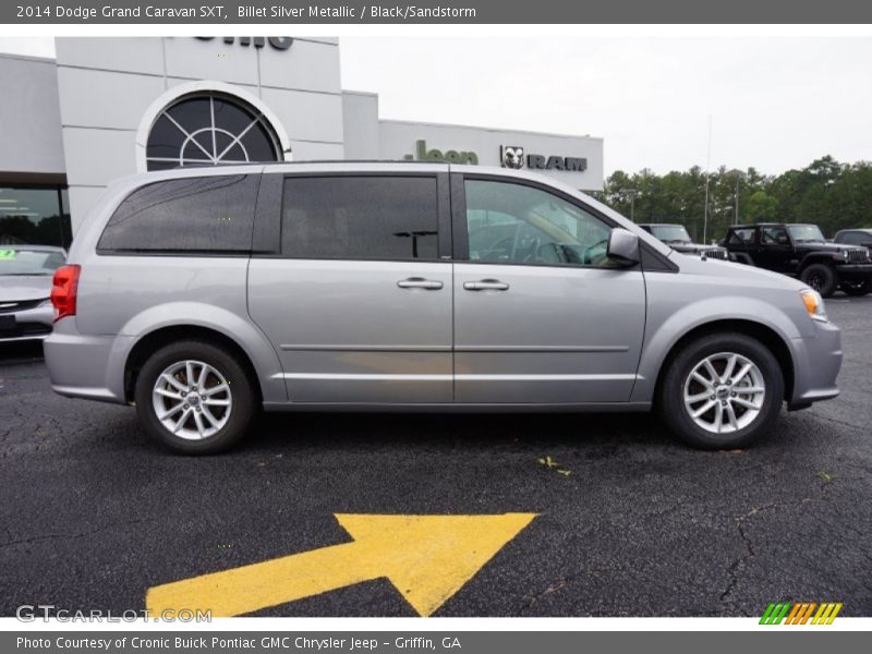Billet Silver Metallic / Black/Sandstorm 2014 Dodge Grand Caravan SXT