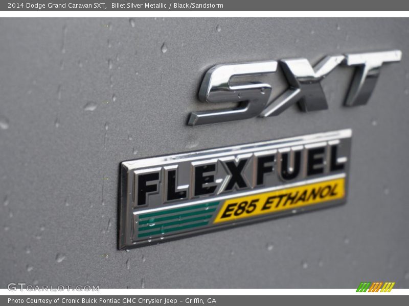 Billet Silver Metallic / Black/Sandstorm 2014 Dodge Grand Caravan SXT