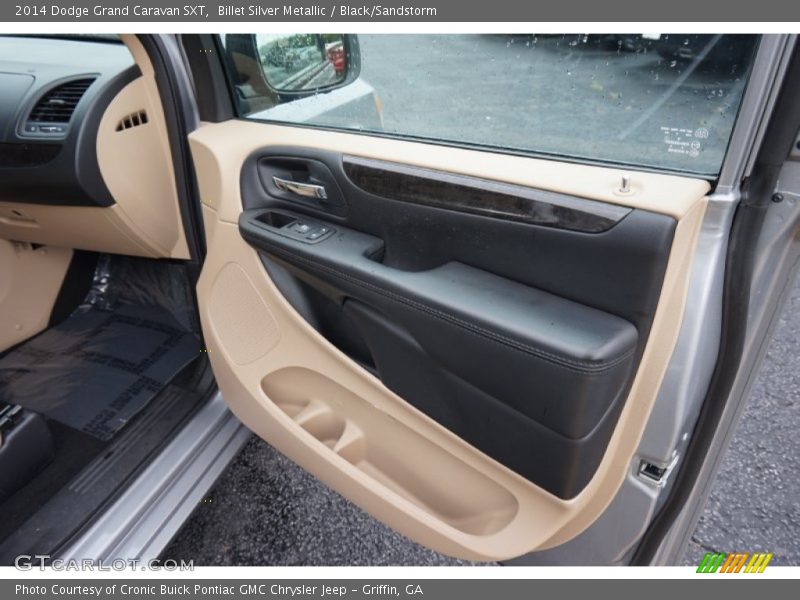 Billet Silver Metallic / Black/Sandstorm 2014 Dodge Grand Caravan SXT