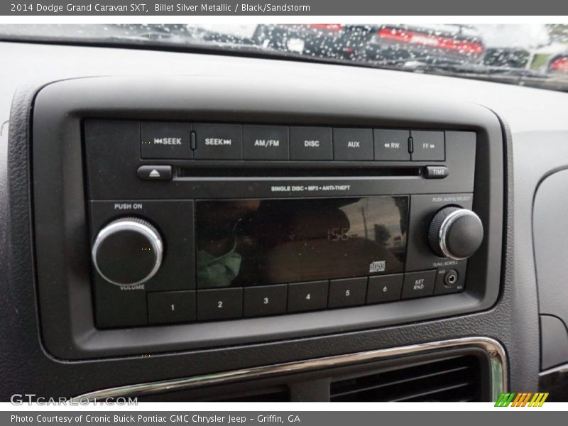 Billet Silver Metallic / Black/Sandstorm 2014 Dodge Grand Caravan SXT