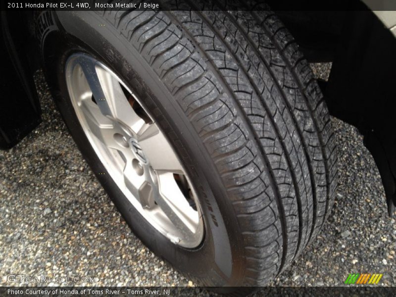 Mocha Metallic / Beige 2011 Honda Pilot EX-L 4WD