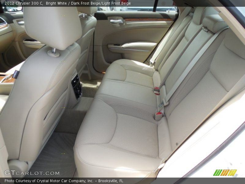 Bright White / Dark Frost Beige/Light Frost Beige 2012 Chrysler 300 C