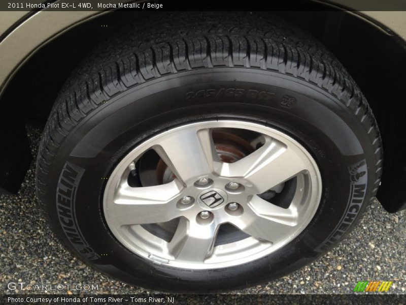 Mocha Metallic / Beige 2011 Honda Pilot EX-L 4WD