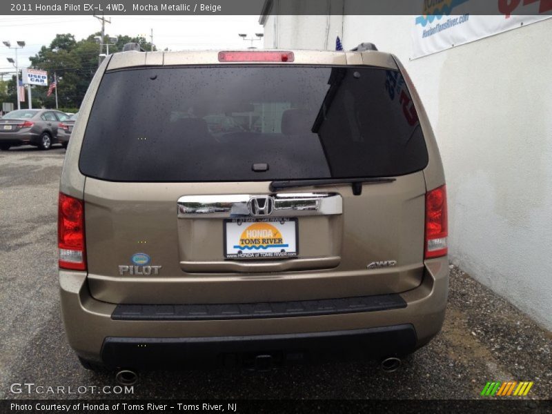 Mocha Metallic / Beige 2011 Honda Pilot EX-L 4WD