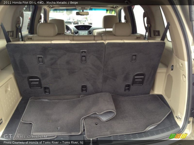 Mocha Metallic / Beige 2011 Honda Pilot EX-L 4WD