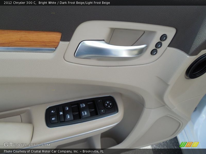 Bright White / Dark Frost Beige/Light Frost Beige 2012 Chrysler 300 C