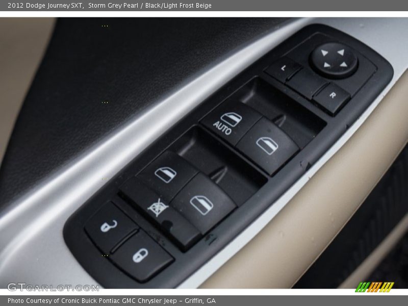 Storm Grey Pearl / Black/Light Frost Beige 2012 Dodge Journey SXT