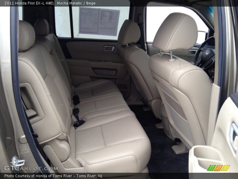 Mocha Metallic / Beige 2011 Honda Pilot EX-L 4WD