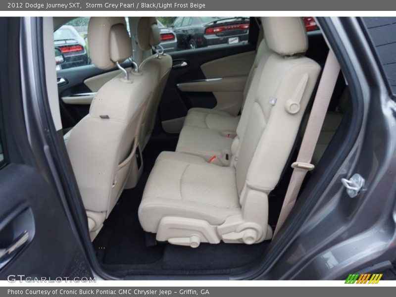 Storm Grey Pearl / Black/Light Frost Beige 2012 Dodge Journey SXT