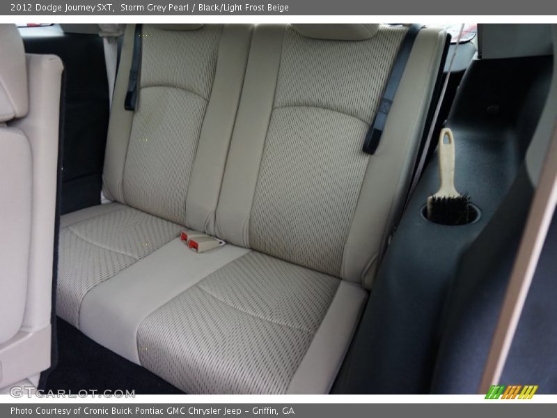 Storm Grey Pearl / Black/Light Frost Beige 2012 Dodge Journey SXT