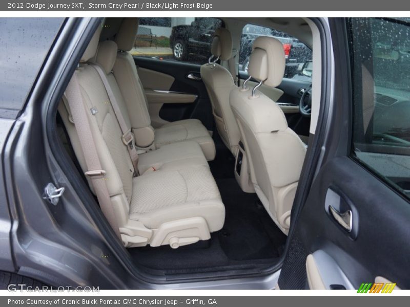 Storm Grey Pearl / Black/Light Frost Beige 2012 Dodge Journey SXT