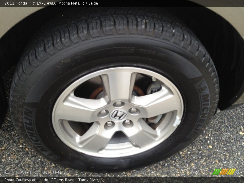 Mocha Metallic / Beige 2011 Honda Pilot EX-L 4WD