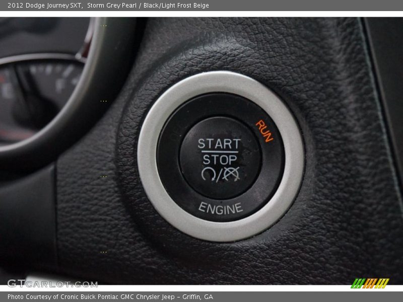 Storm Grey Pearl / Black/Light Frost Beige 2012 Dodge Journey SXT