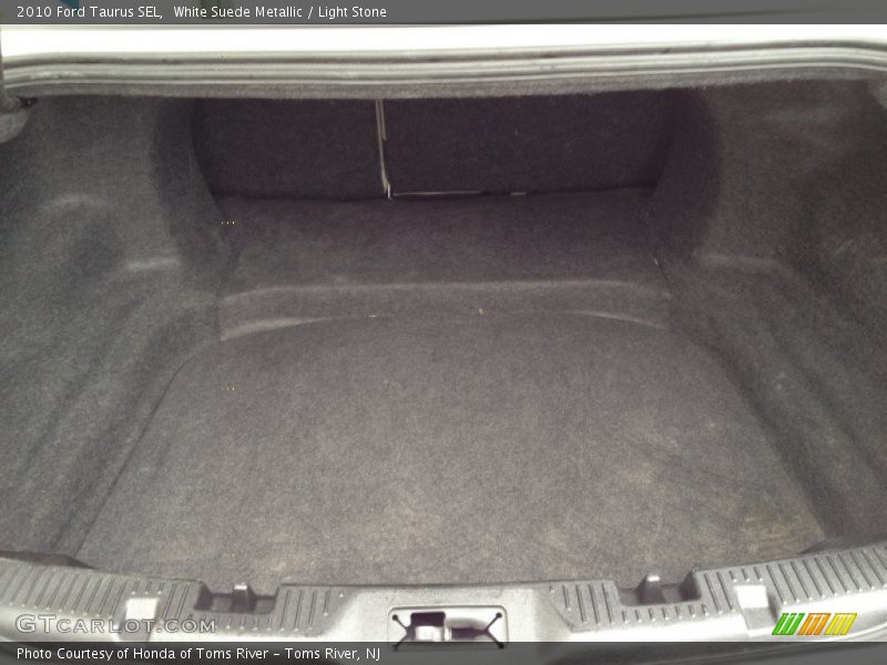 White Suede Metallic / Light Stone 2010 Ford Taurus SEL