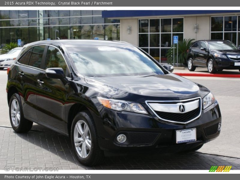 Crystal Black Pearl / Parchment 2015 Acura RDX Technology