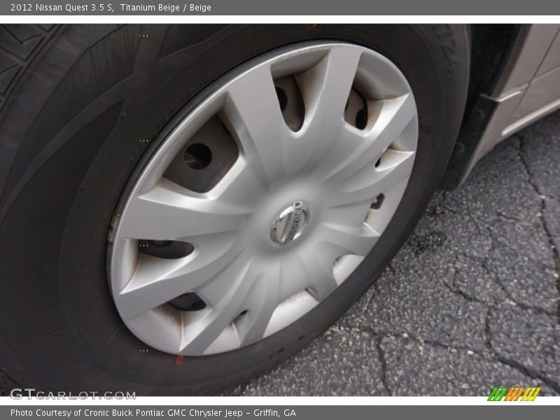 Titanium Beige / Beige 2012 Nissan Quest 3.5 S