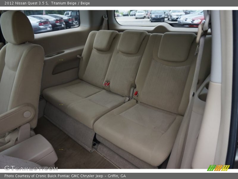 Titanium Beige / Beige 2012 Nissan Quest 3.5 S