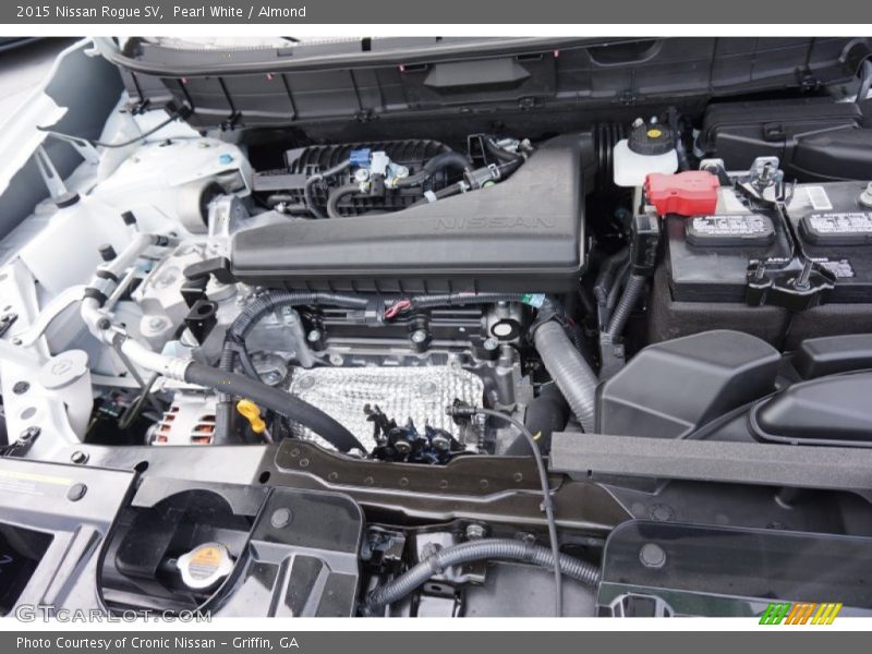  2015 Rogue SV Engine - 2.5 Liter DOHC 16-Valve CVTCS 4 Cylinder