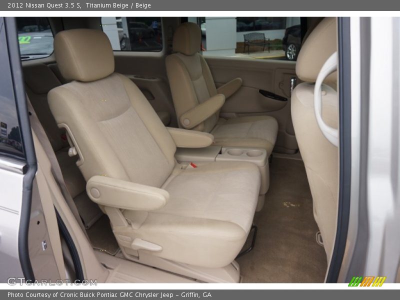 Titanium Beige / Beige 2012 Nissan Quest 3.5 S