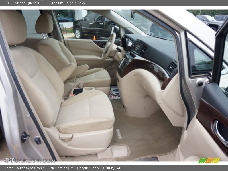 Titanium Beige / Beige 2012 Nissan Quest 3.5 S