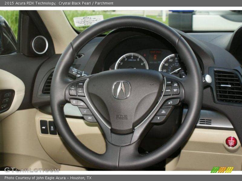 Crystal Black Pearl / Parchment 2015 Acura RDX Technology