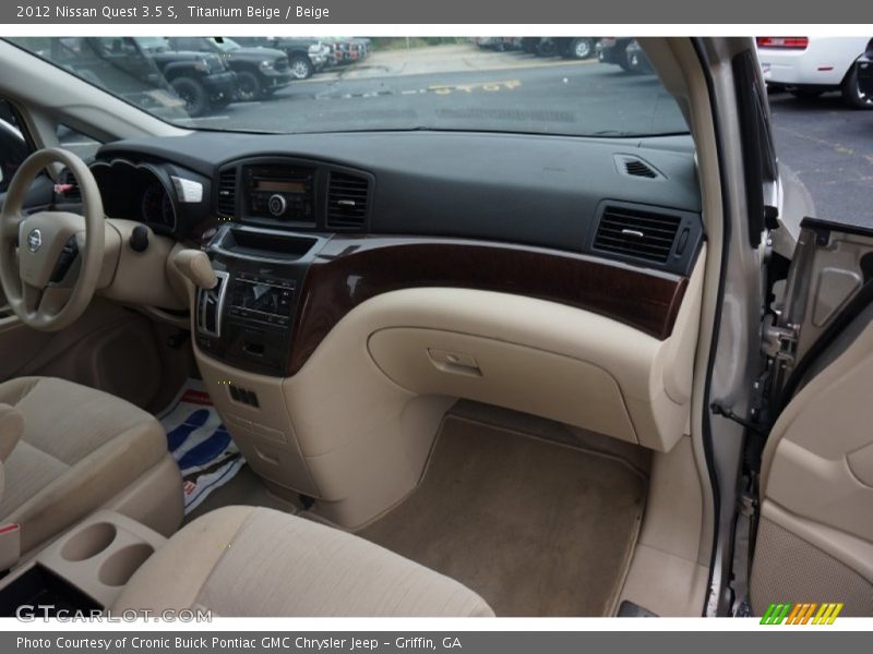 Titanium Beige / Beige 2012 Nissan Quest 3.5 S