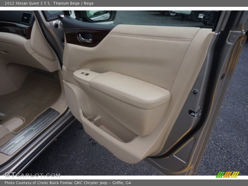 Titanium Beige / Beige 2012 Nissan Quest 3.5 S