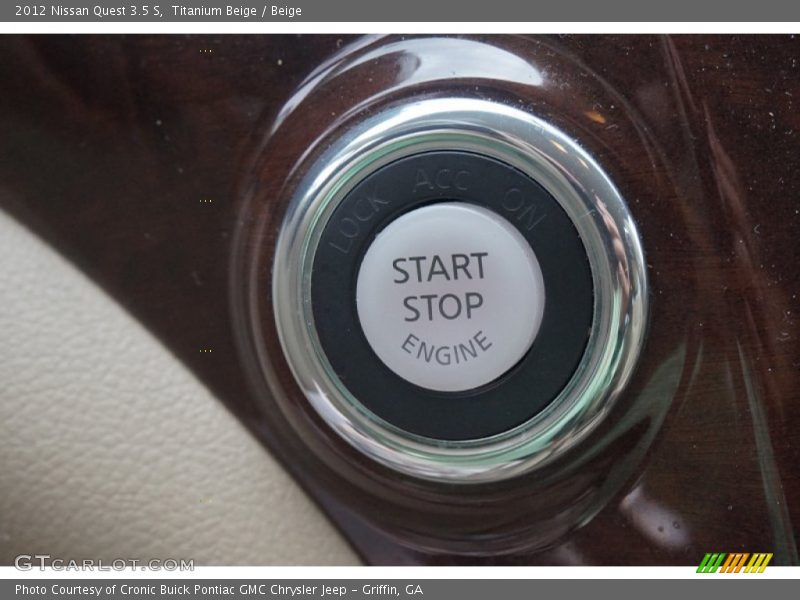 Titanium Beige / Beige 2012 Nissan Quest 3.5 S
