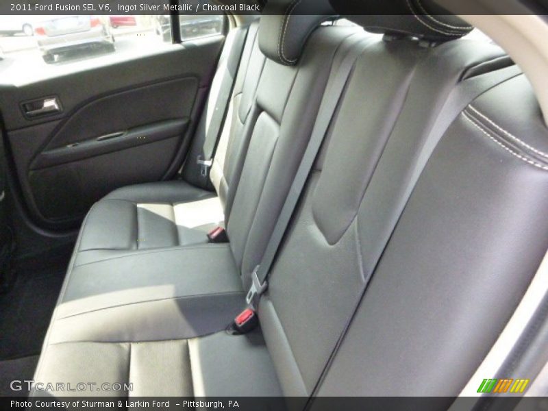 Ingot Silver Metallic / Charcoal Black 2011 Ford Fusion SEL V6