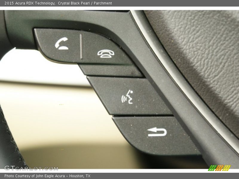 Crystal Black Pearl / Parchment 2015 Acura RDX Technology