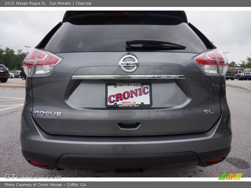 Gun Metallic / Charcoal 2015 Nissan Rogue SL