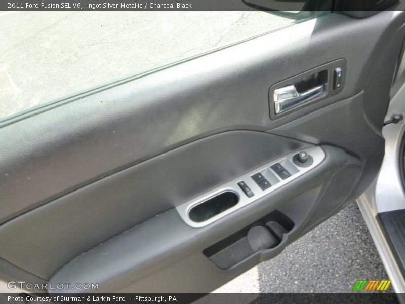 Ingot Silver Metallic / Charcoal Black 2011 Ford Fusion SEL V6