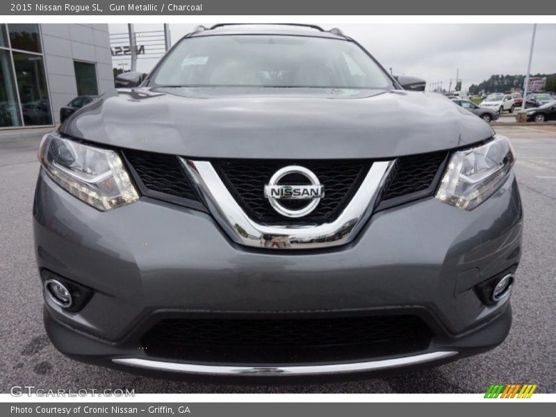 Gun Metallic / Charcoal 2015 Nissan Rogue SL