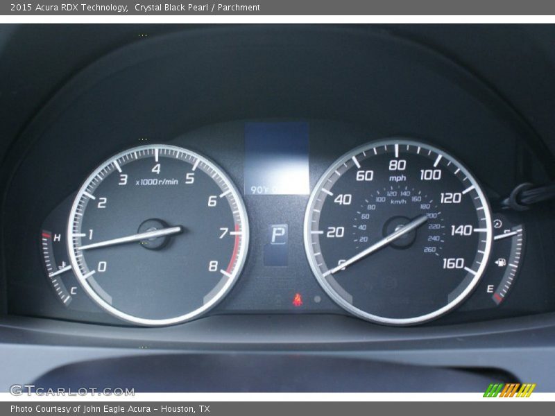 Crystal Black Pearl / Parchment 2015 Acura RDX Technology