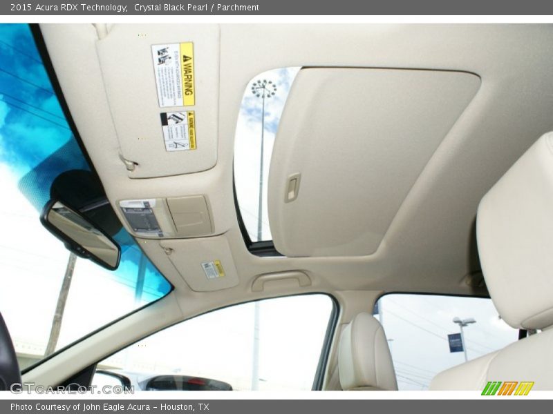 Crystal Black Pearl / Parchment 2015 Acura RDX Technology