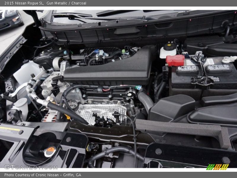 Gun Metallic / Charcoal 2015 Nissan Rogue SL