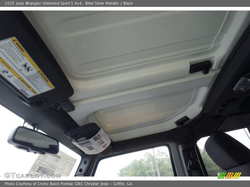 Billet Silver Metallic / Black 2015 Jeep Wrangler Unlimited Sport S 4x4