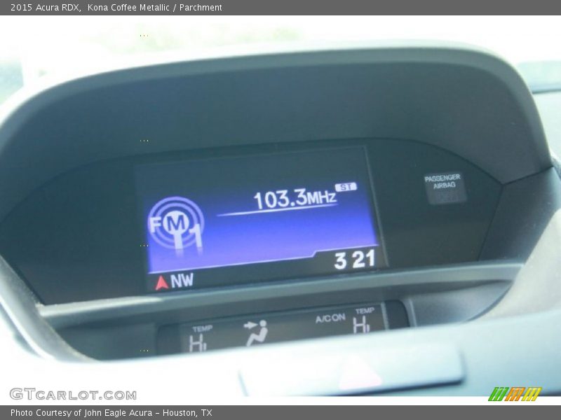 Kona Coffee Metallic / Parchment 2015 Acura RDX
