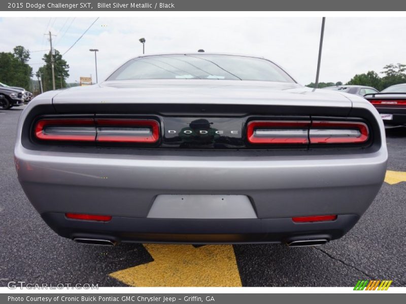 Billet Silver Metallic / Black 2015 Dodge Challenger SXT