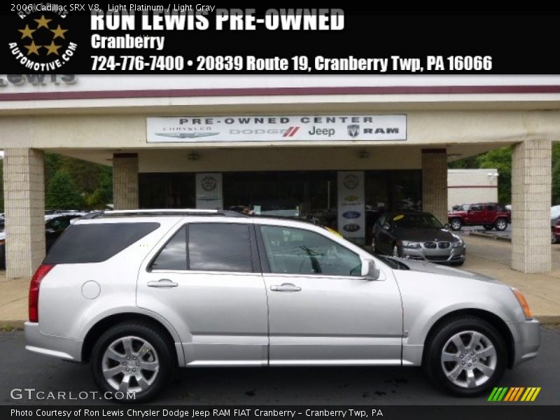 Light Platinum / Light Gray 2006 Cadillac SRX V8