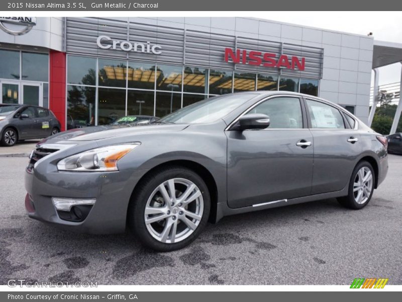 Gun Metallic / Charcoal 2015 Nissan Altima 3.5 SL