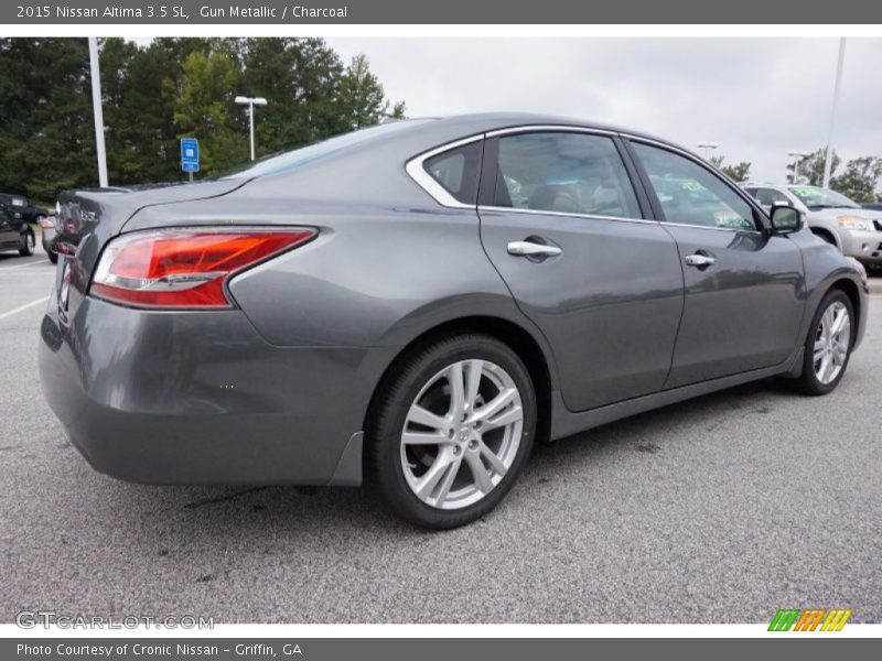 Gun Metallic / Charcoal 2015 Nissan Altima 3.5 SL
